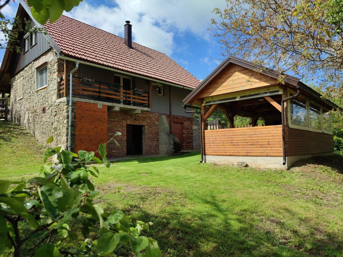 Holiday Home "Sleme" With Jacuzzi, Big Garden And Arbor With Fireplace Skrad 외부 사진