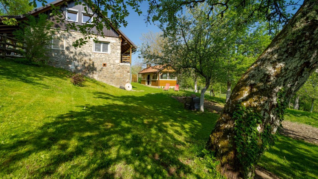 Holiday Home "Sleme" With Jacuzzi, Big Garden And Arbor With Fireplace Skrad 외부 사진