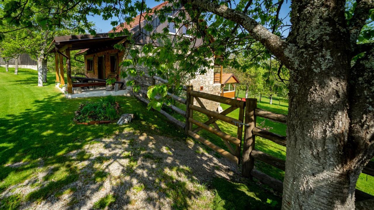 Holiday Home "Sleme" With Jacuzzi, Big Garden And Arbor With Fireplace Skrad 외부 사진