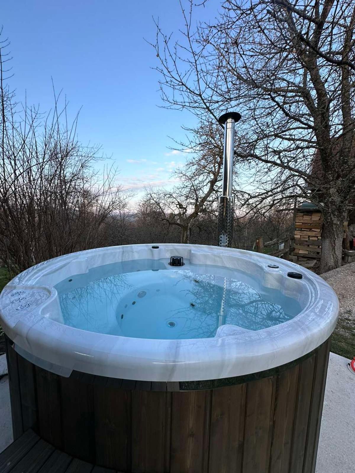 Holiday Home "Sleme" With Jacuzzi, Big Garden And Arbor With Fireplace Skrad 외부 사진